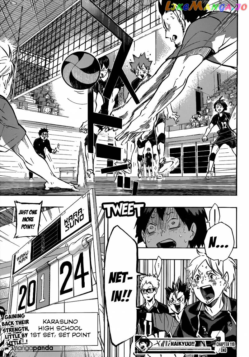 Haikyuu!!, Chapter 119 image 20